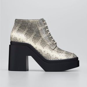 Clergerie Paris lace up booties